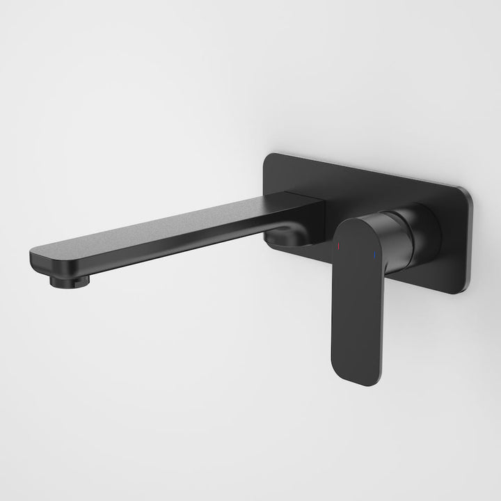 Caroma Luna Wall Basin/Bath Mixer Black Lead Free