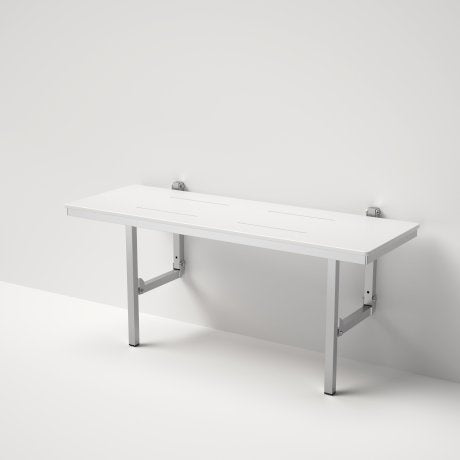 Caroma Care Support Folding Shower Seat  White (GermGard®)*