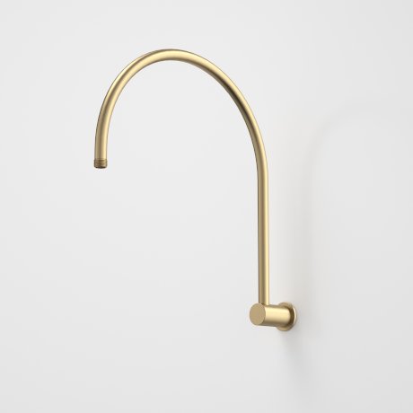Caroma Contura II Upswept Shower Arm Brushed Brass