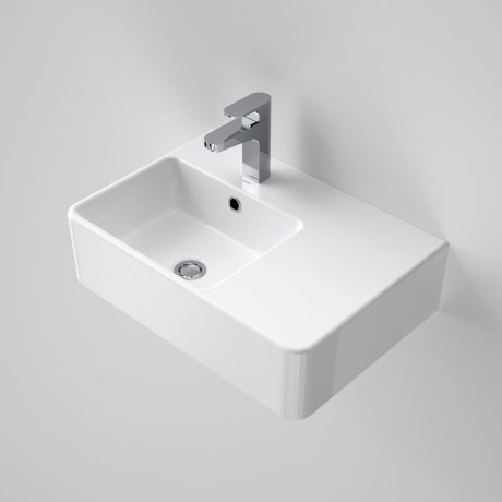 Caroma Cube Extension Wall Basin LHS No Tap Hole