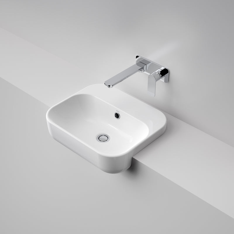 Caroma Luna Semi Recessed Basin No Tap Hole