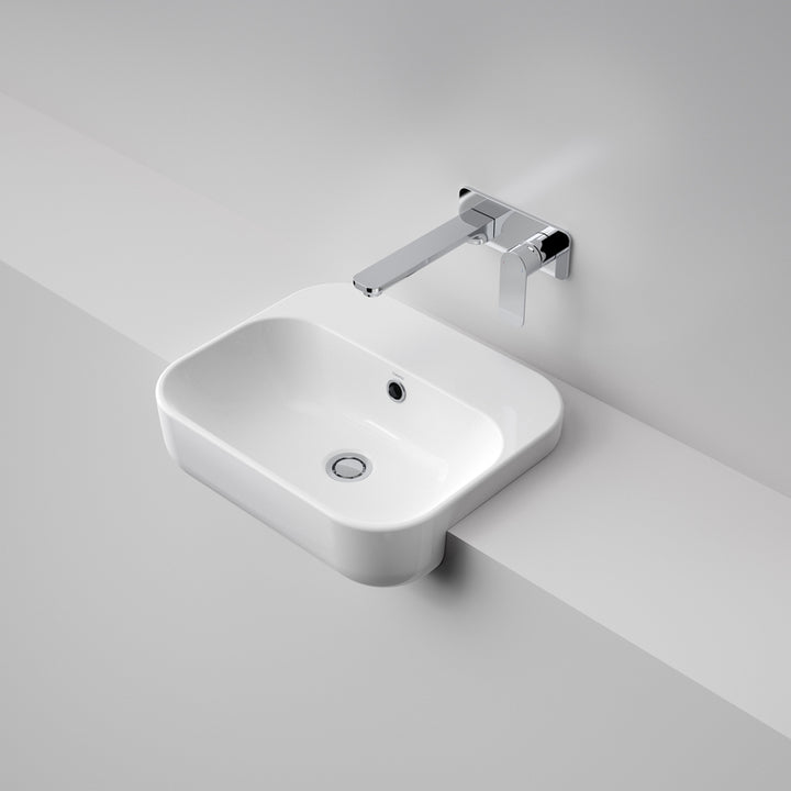 Caroma Luna Semi Recessed Basin No Tap Hole