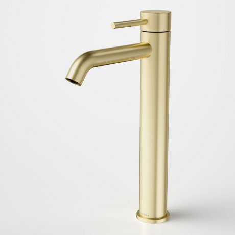 Caroma Liano II Tower Mixer Brushed Brass Lead Free