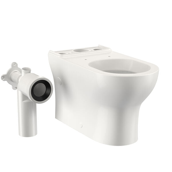 Clark Clark Round Back To Wall Close Coupled Pan