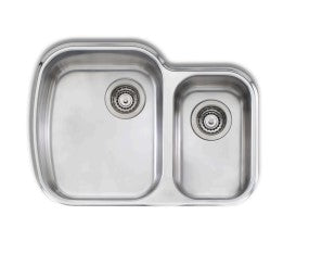 Oliveri Monet MO71U 1&1/2 Left Hand Large Bowl Undermount Sink