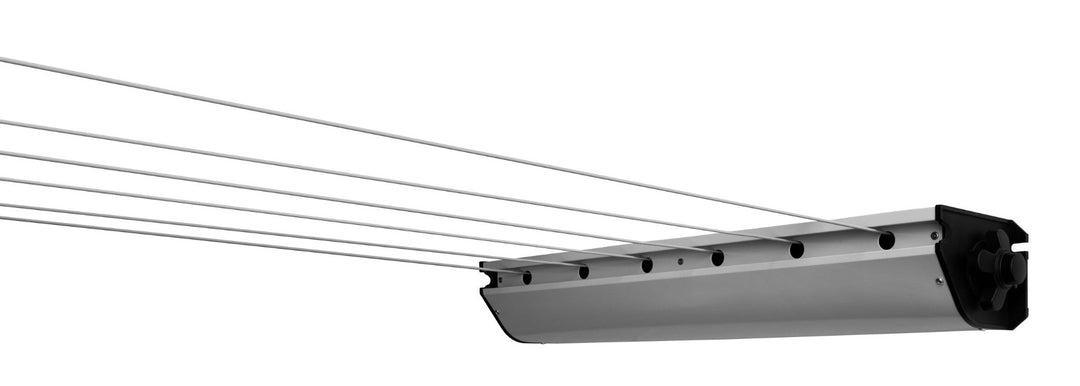 Sunbreeze Clotheslines Retractable 6 Line Cabinet (6 lines: 2-6.5m) Dove Grey