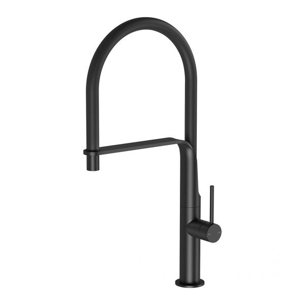 Phoenix Vido Flexible Hose Sink Mixer Matte Black