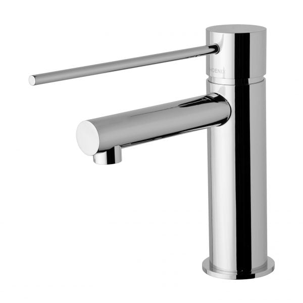 Phoenix Vivid Slimline Basin Mixer with Extended Lever Chrome Lead Free