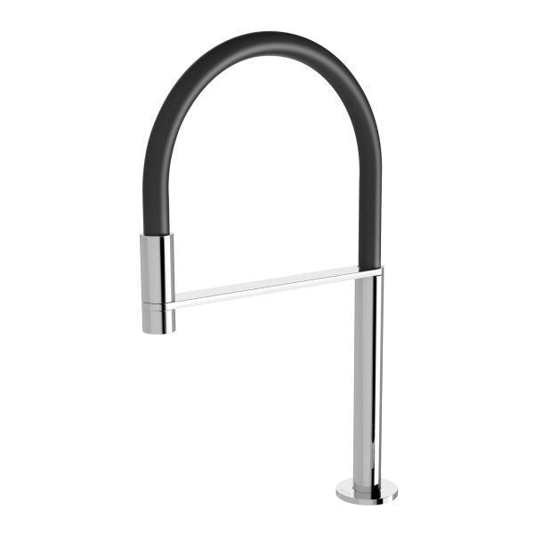 Phoenix Axia Hob Sink Outlet Flexible 230mm Chrome