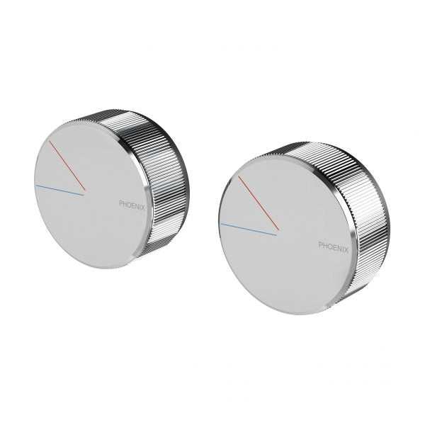 Phoenix Axia Twin Shower / Wall Mixer Chrome