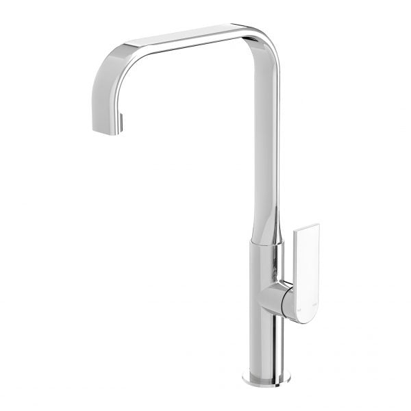 Phoenix Teel Sink Mixer 200mm Squareline Chrome Lead Free