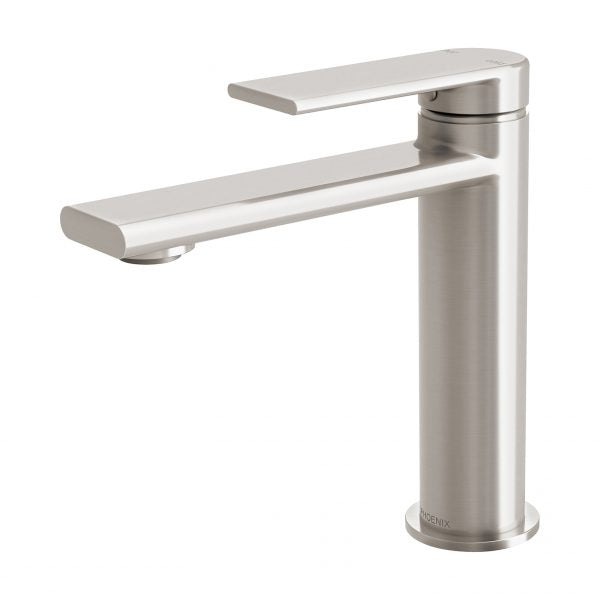 Phoenix Teel Basin Mixer Brushed Nickel Lead Free