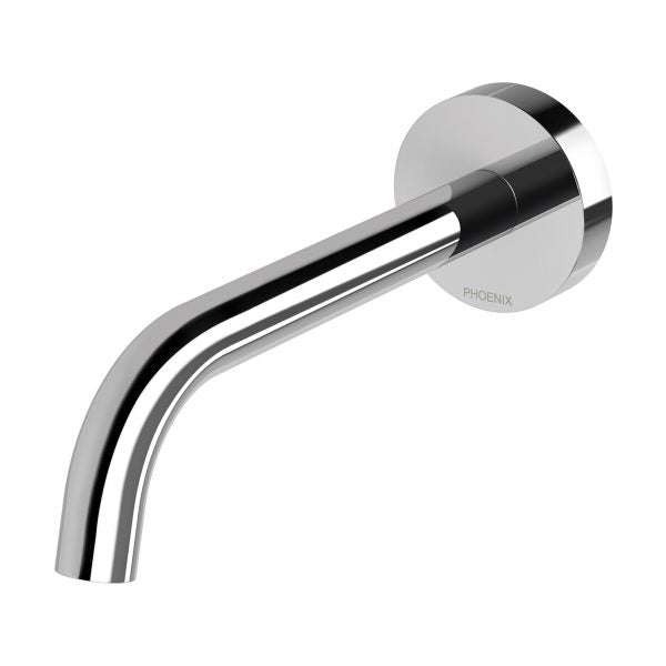Phoenix Vivid Slimline Plus Wall Basin / Bath Outlet 180mm Chrome