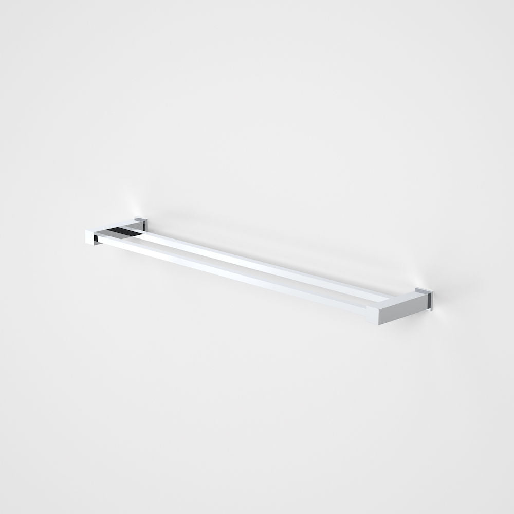 Caroma Quatro Double Towel Rail 620mm 90728C Getstuff