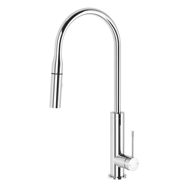 Phoenix Deja Pull Out Sink Mixer 220mm Chrome