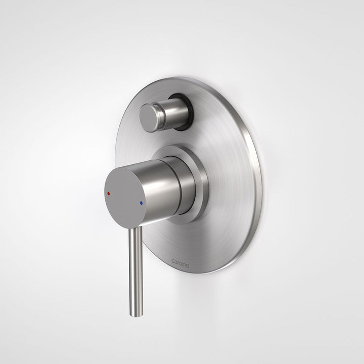 Caroma Titan Stainless Steel Bath/Shower Mixer with Diverter