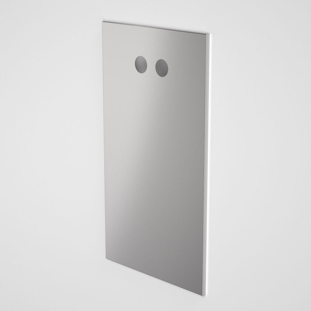 Caroma Invisi Series II® Large Dual Flush Access Stainless Steel Panel