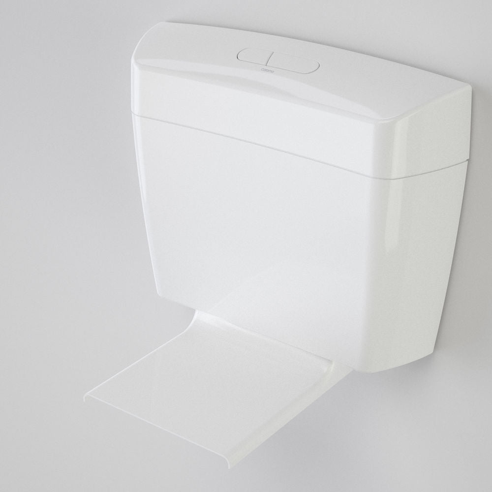 Caroma Uniset II Connector Bottom Inlet Cistern (includes seat and link) White