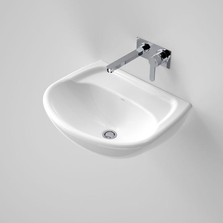 Caroma Caravelle Wall Basin - No Tap Hole