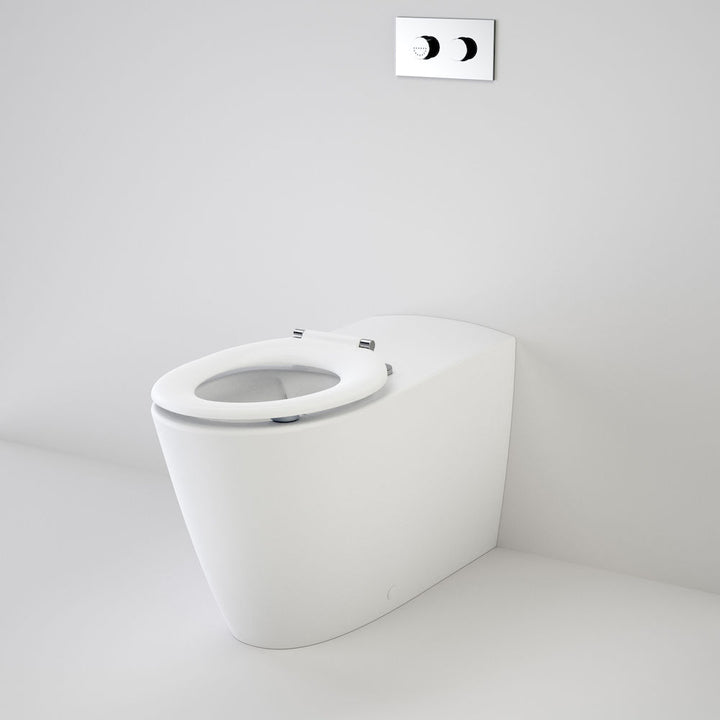 Caroma Care 800 Cleanflush® Wall Faced Invisi Series II® Toilet Suite - Pedigree II Care SF WH (with GermGard®)