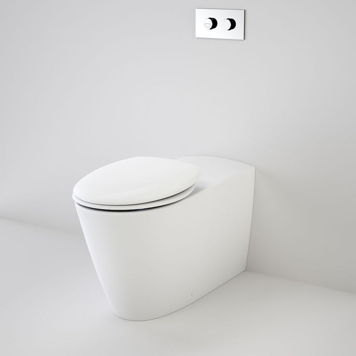 Caroma Care 800 Cleanflush® Wall Faced Invisi Series II® Toilet Suite - Caravelle Care DF WH