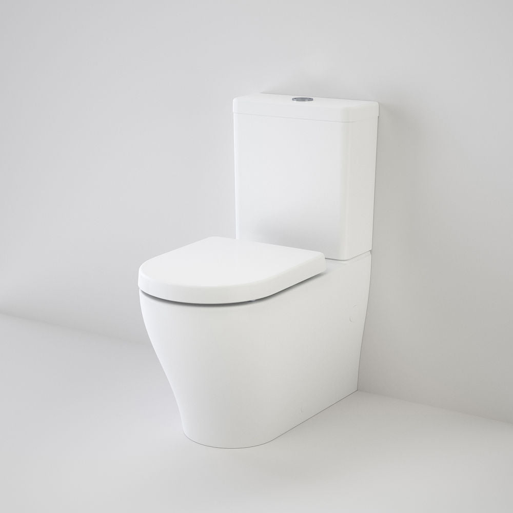 Caroma Luna Wall Faced Toilet Suite Back Entry