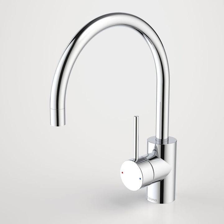 Caroma Pin Lever Sink Mixer Gooseneck 4 star