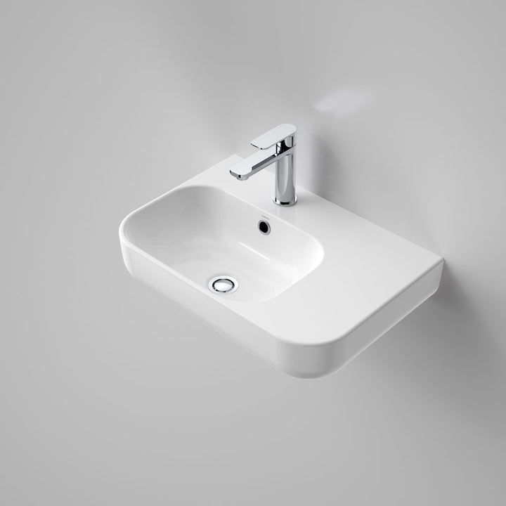 Caroma Luna Shelf Wall Basin 1 Tap Hole