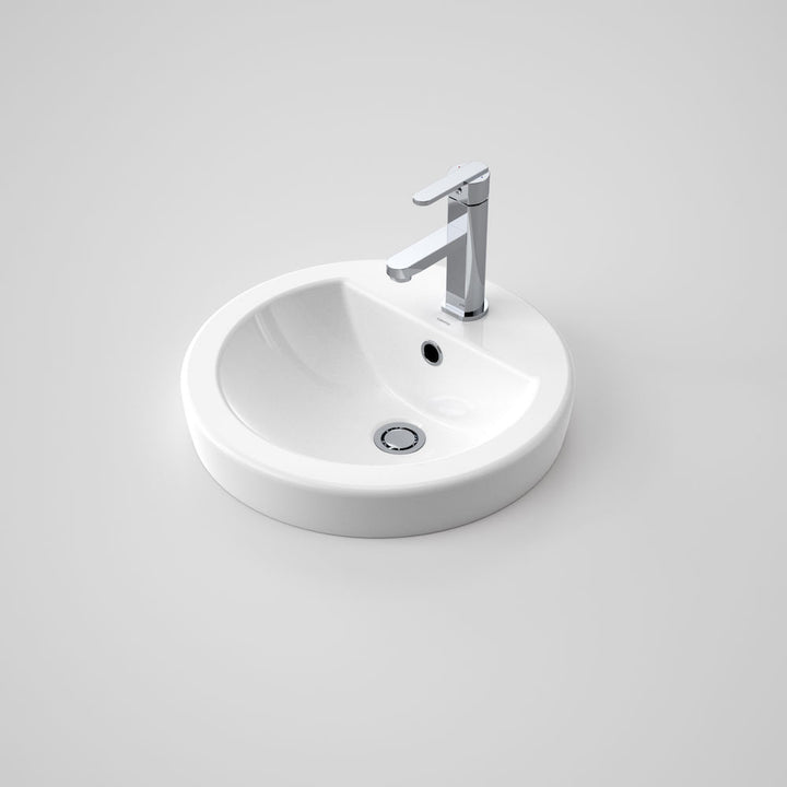 Caroma Cosmo Inset Basin - 1 Tap Hole