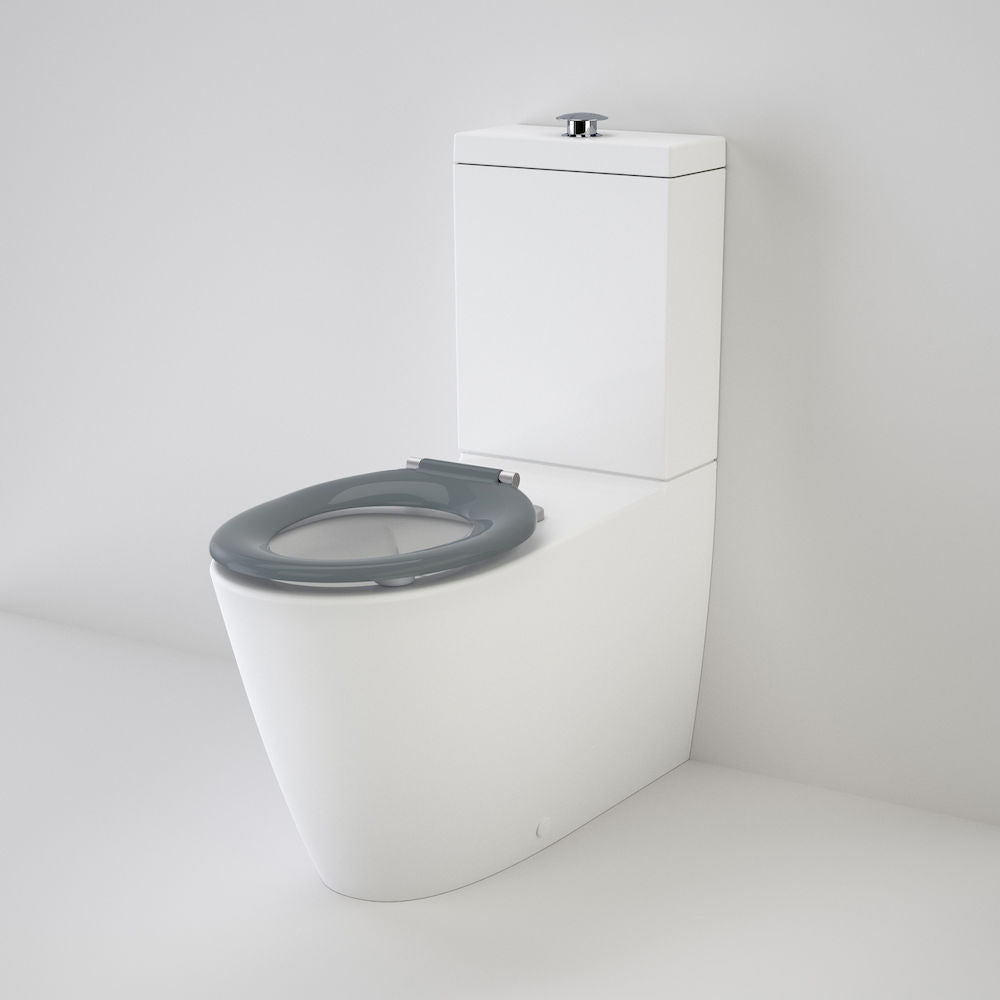 Caroma Care 800 Cleanflush® Wall Faced Toilet Suite - Pedigree II Care SF AG - with GermGard®