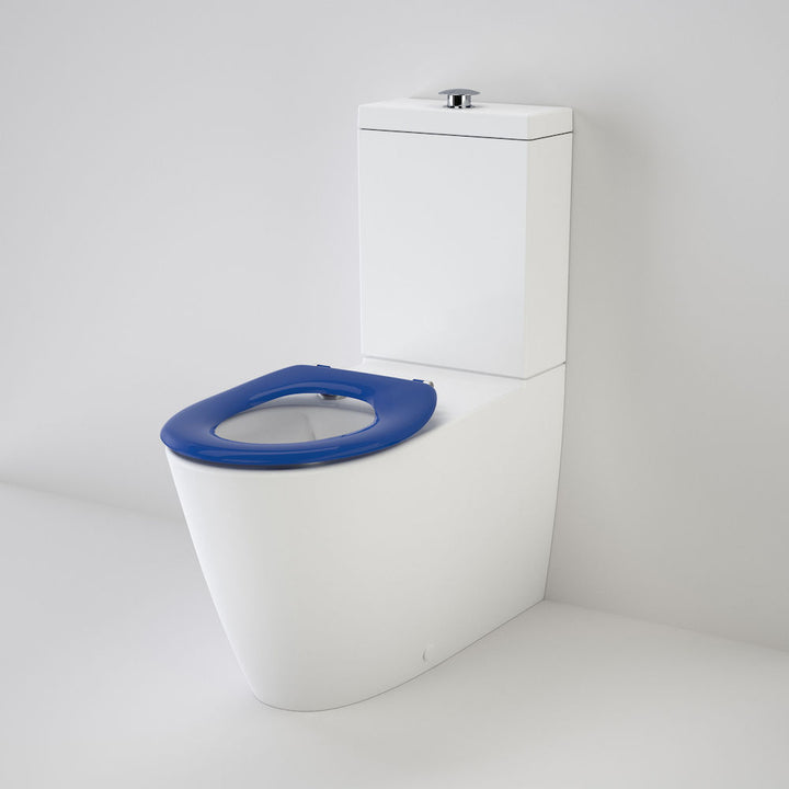 Caroma Care 800 Cleanflush® Wall Faced Toilet Suite - Caravelle Care SF SB - with GermGard®