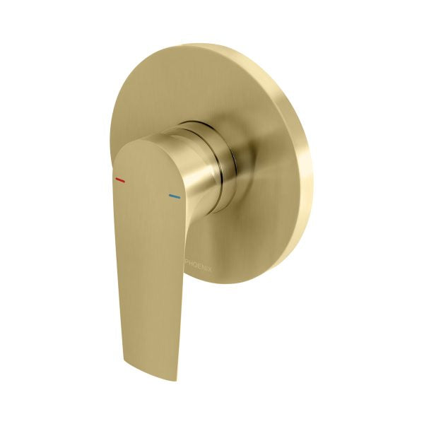 Phoenix Arlo Shower / Wall Mixer Trim Kit Only Brushed Gold