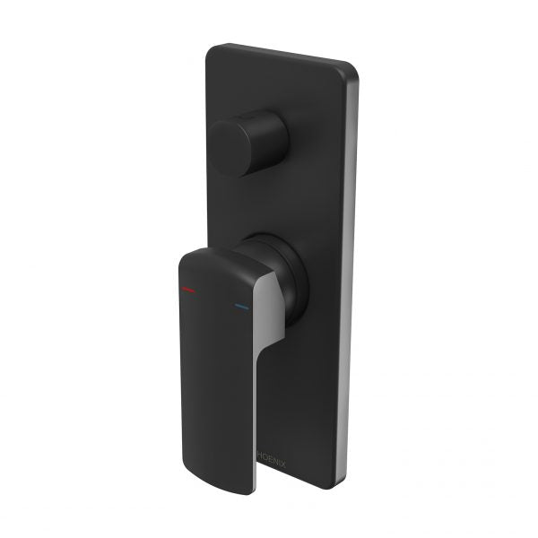 Phoenix Teva Shower / Bath Diverter Mixer Trim Kit Only Matte Black