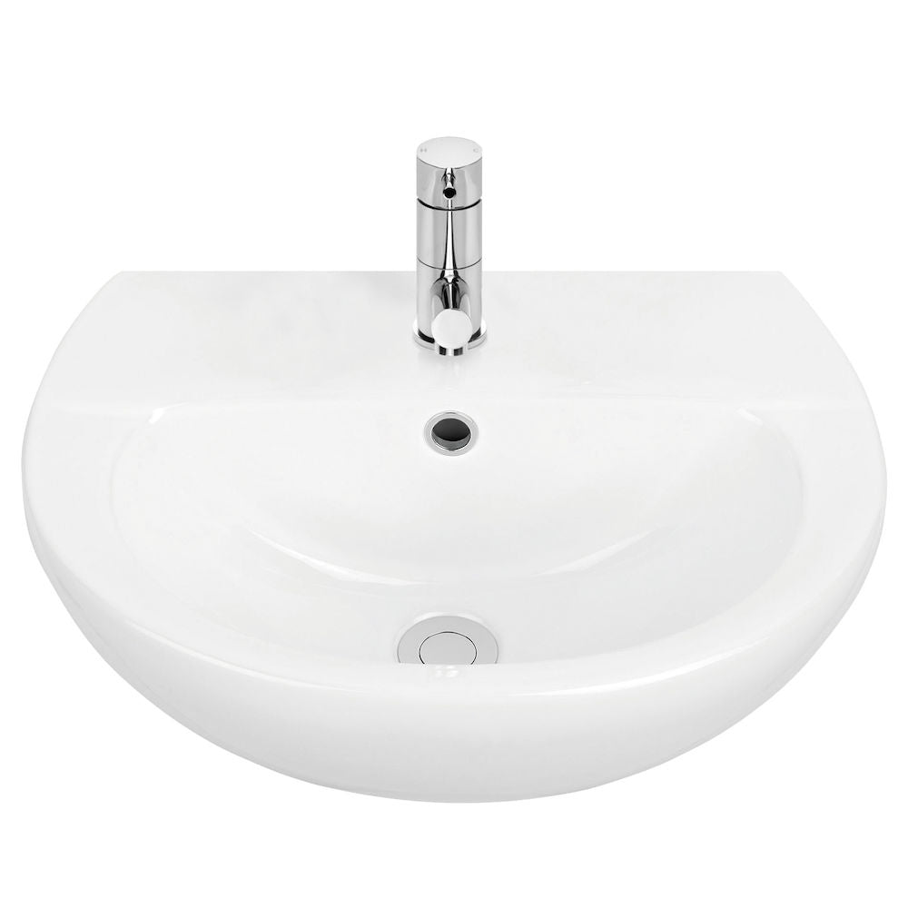 Stylus Venecia 500 Wall Basin - 1 Tap Hole