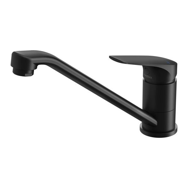 Phoenix Ivy MKII Swivel Sink Mixer Matte Black Lead Free