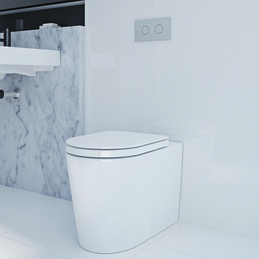 Caroma Liano Cleanflush® Wall Faced Invisi Series II® Suite - with GERMGARD®