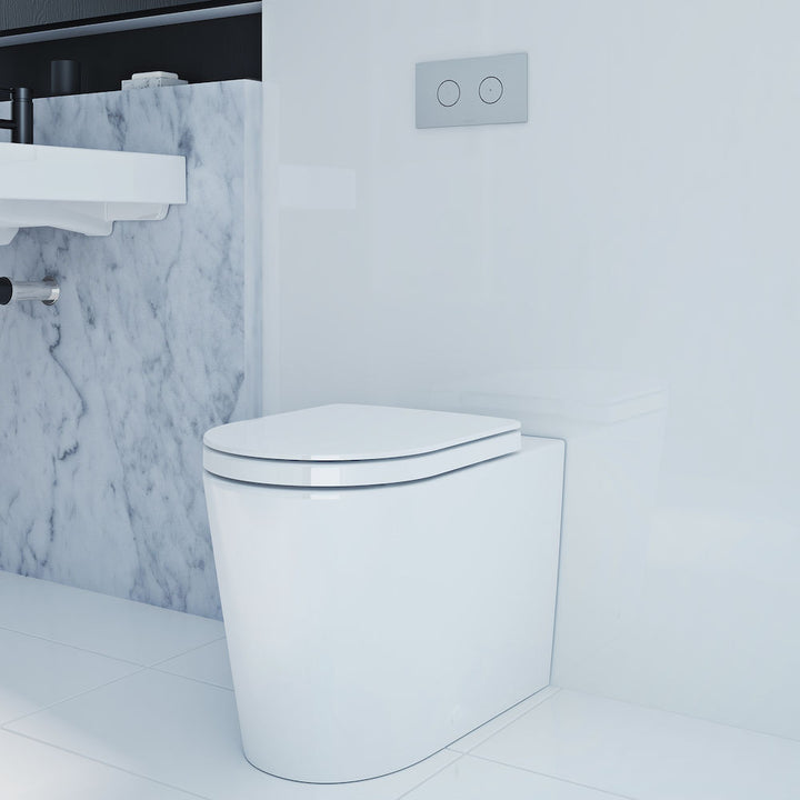 Caroma Liano Cleanflush® Wall Faced Invisi Series II® Suite - with GERMGARD®