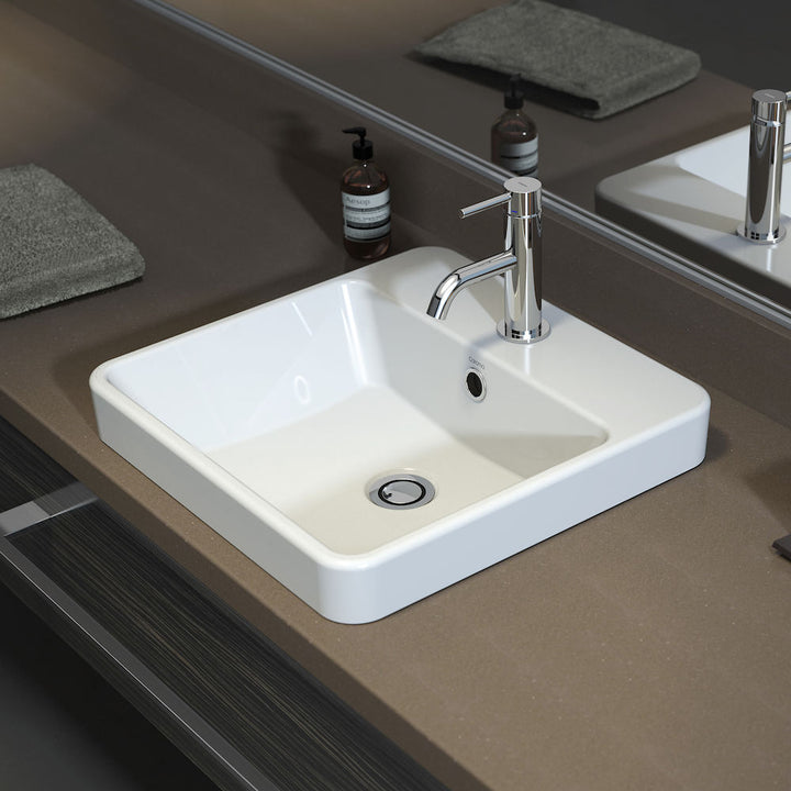 Caroma Carboni Seamless Inset Vanity Basin 1TH OF