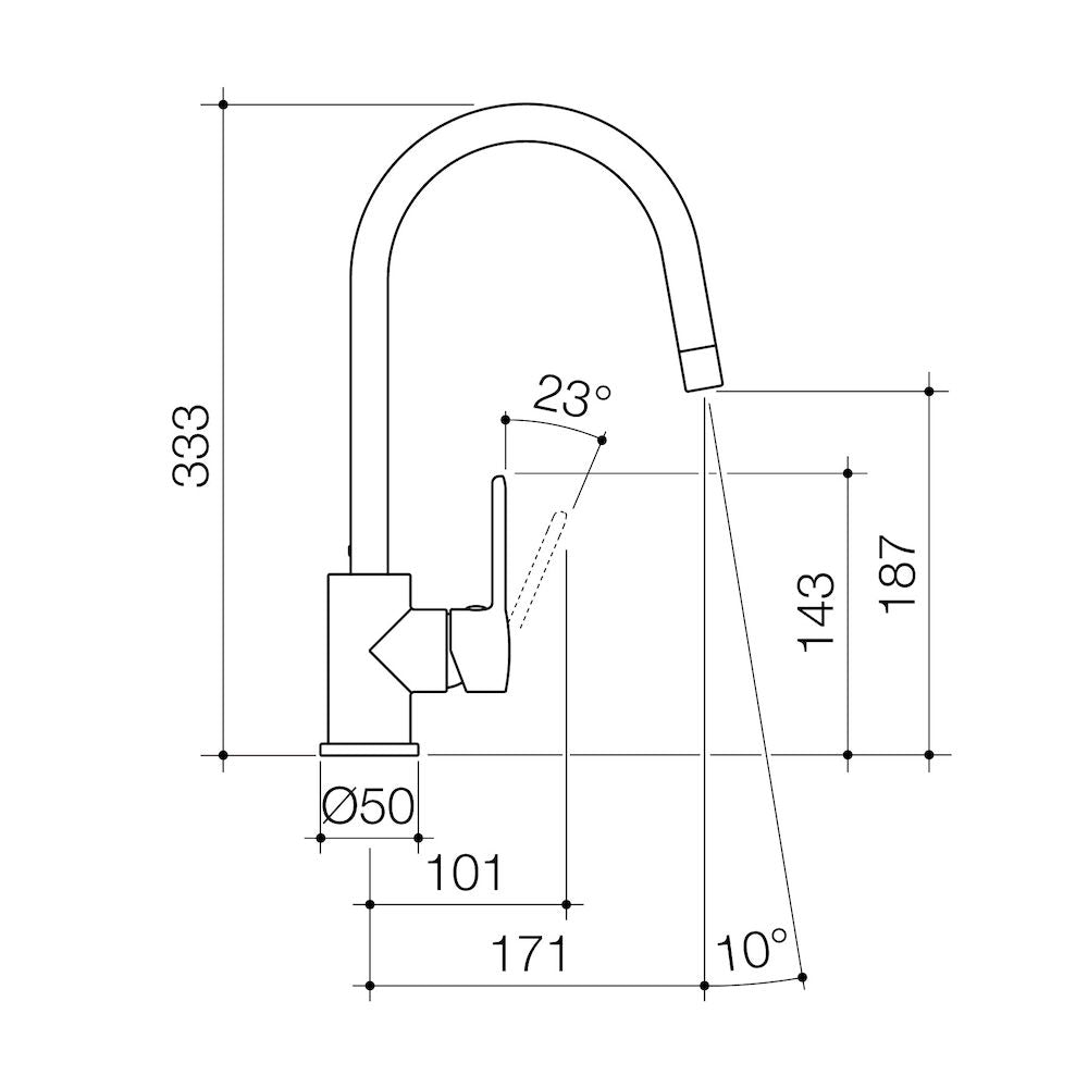 Caroma Cirrus Sink Mixer