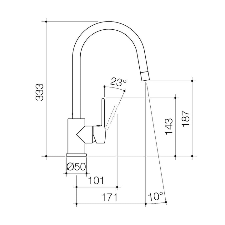 Caroma Cirrus Sink Mixer