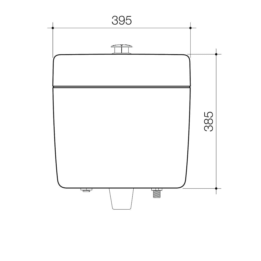 Caroma Cosmo II Connector Cistern