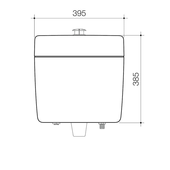Caroma Cosmo II Connector Cistern