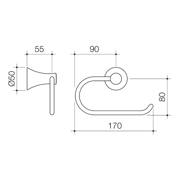 Caroma Elegance Toilet Roll Holder