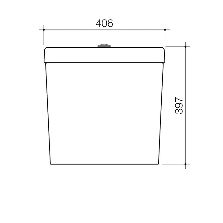 Caroma Profile Close Coupled Bottom Inlet Cistern