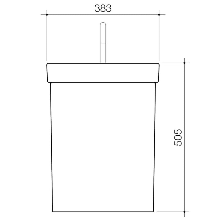 Caroma Profile 5 with Integrated Hand Basin Bottom Inlet Cistern