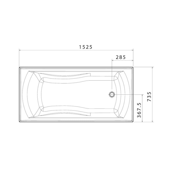 Caroma Maxton 1525 Bath