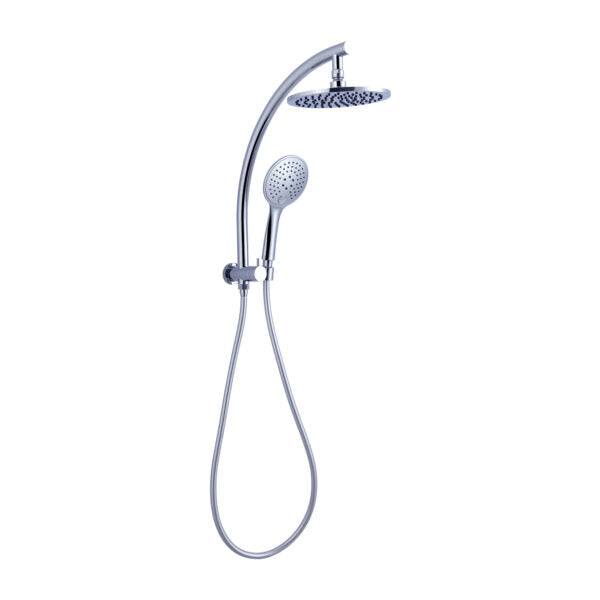 Nero Dolce 2 In 1 Shower Set Chrome
