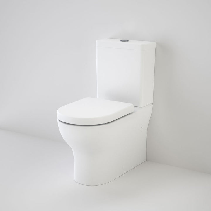 Clark Round Back To Wall Toilet Suite - Back Entry (High Profile seat)