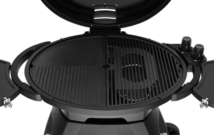 BEEFEATER BIG BUGG MOBILE BBQ WITH TROLLEY BLACK 2 BURNER