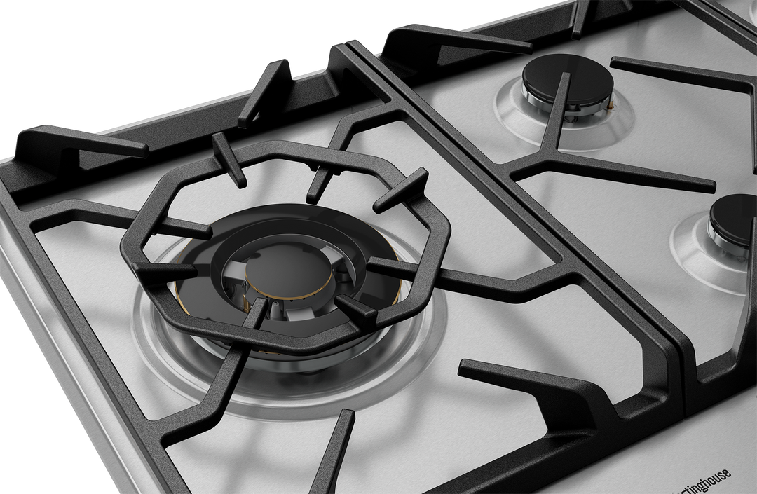 WESTINGHOUSE 70 CM GAS COOKTOP STAINLESS STEEL